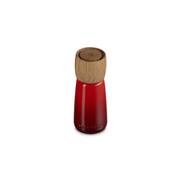 17.2 cm - Le Creuset Macine Premium moulin à sel en bois et grès
