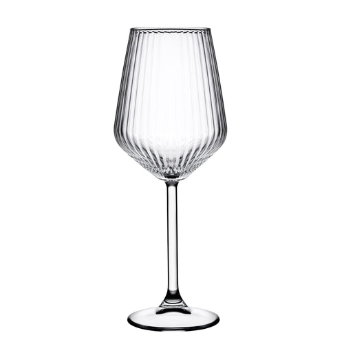35 cl - Pasabahce Allegra Focus Copa de vino blanco efecto óptico de vidrio - Set 6 piezas