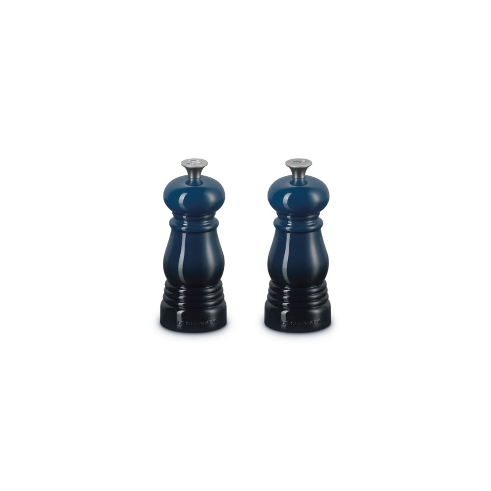 12 cm - Le Creuset Mini moulins à sel et poivre en ABS - set 2 pièces