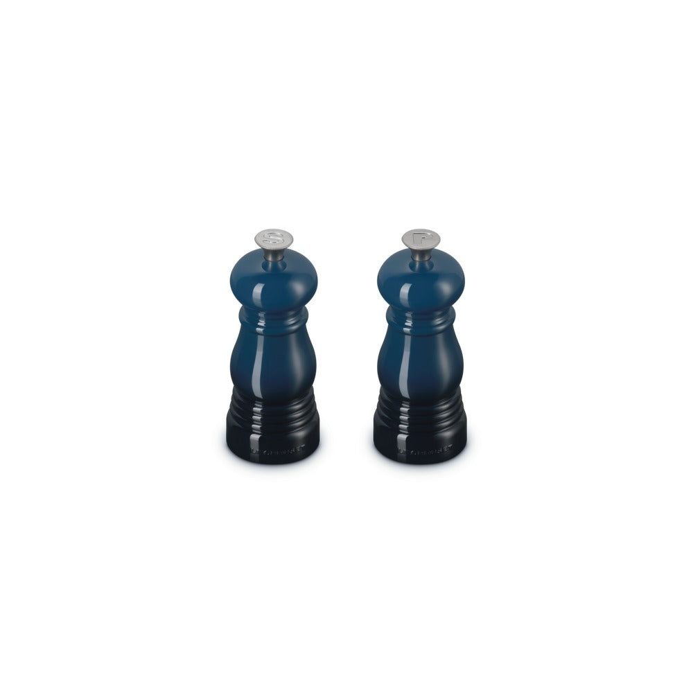 12 cm - Le Creuset Mini moulins à sel et poivre en ABS - set 2 pièces