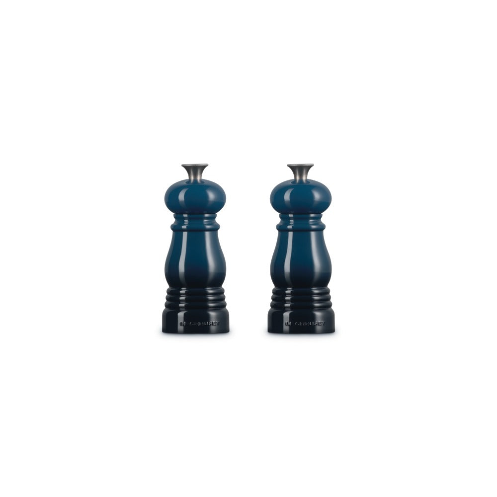 12 cm - Le Creuset Mini moulins à sel et poivre en ABS - set 2 pièces