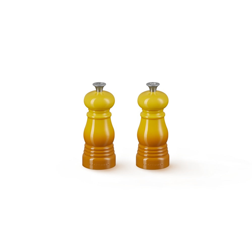 12 cm - Le Creuset Mini moulins à sel et poivre en ABS - set 2 pièces