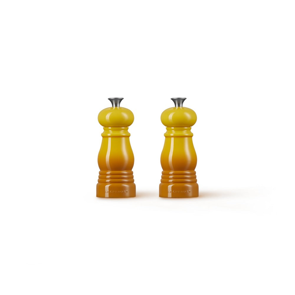 12 cm - Le Creuset Mini moulins à sel et poivre en ABS - set 2 pièces