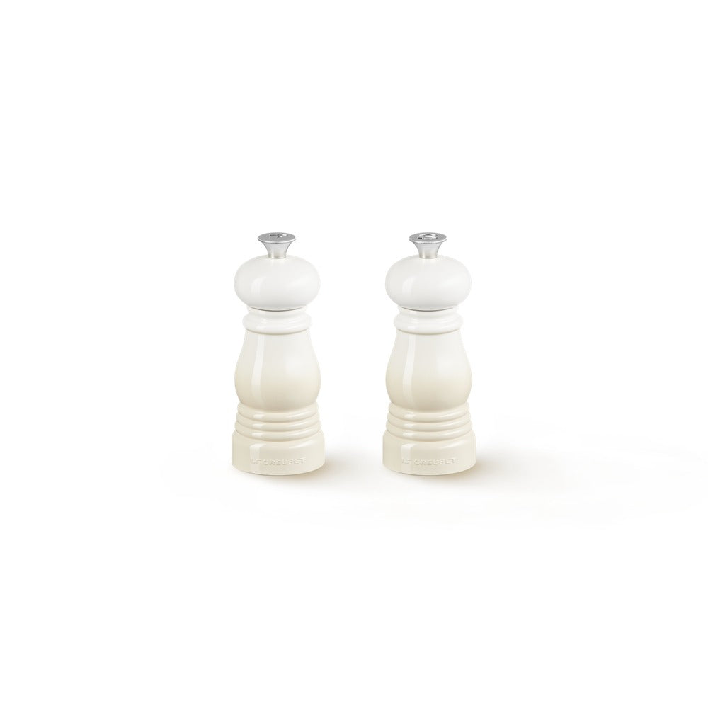 12 cm - Le Creuset Mini moulins à sel et poivre en ABS - set 2 pièces