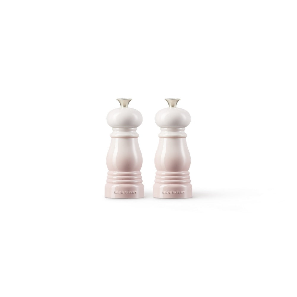 12 cm - Le Creuset Mini moulins à sel et poivre en ABS - set 2 pièces