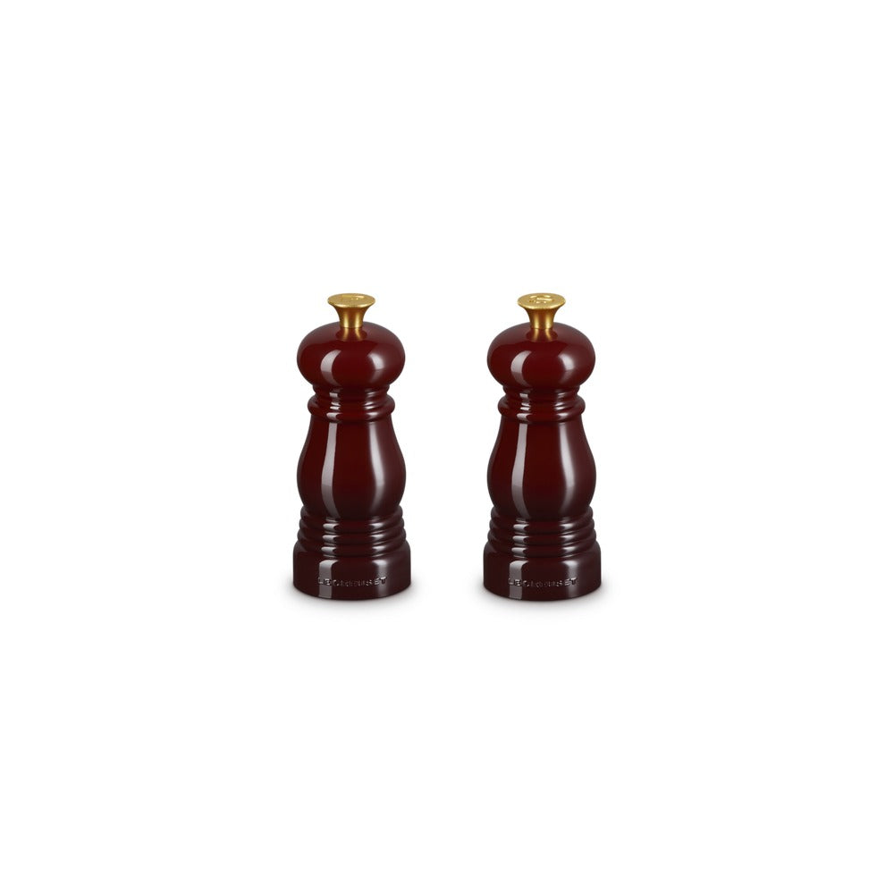 12 cm - Le Creuset Mini moulins à sel et poivre en ABS - set 2 pièces