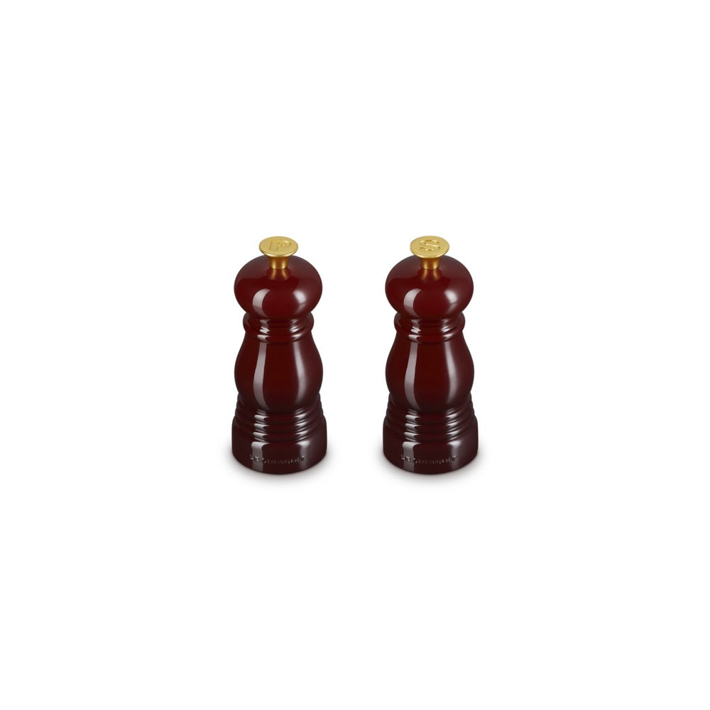 12 cm - Le Creuset Mini moulins à sel et poivre en ABS - set 2 pièces