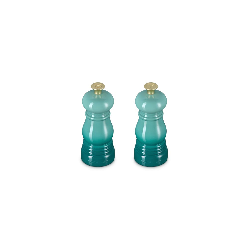12 cm - Le Creuset Mini moulins à sel et poivre en ABS - set 2 pièces