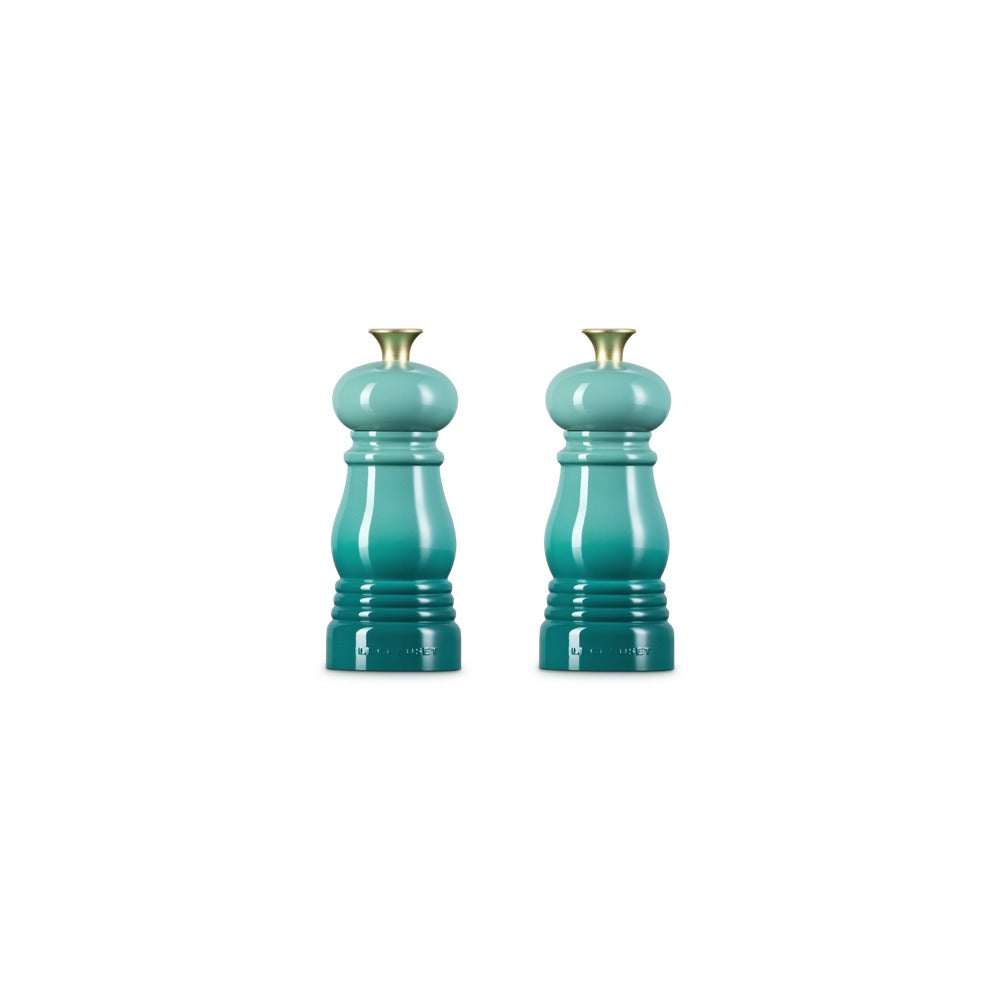 12 cm - Le Creuset Mini moulins à sel et poivre en ABS - set 2 pièces