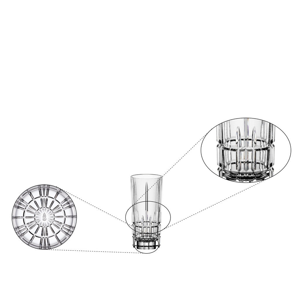 5.2 cl - Spiegelau Perfect Serve Collection Shot Glass In Crystal Glass - Set of 4 Pcs