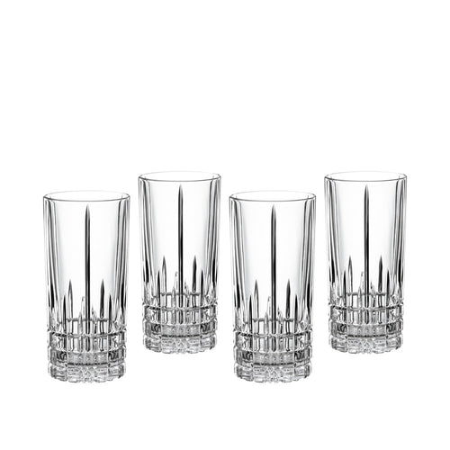 35 cl - Spiegelau Perfect Serve Collection Long Drink Cocktailglas In Kristalglas - Set van 4 Stuks