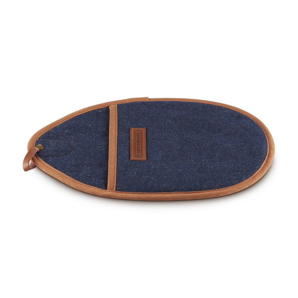 31x21 cm - Le Creuset Denim Ofenhandschuh aus Denim