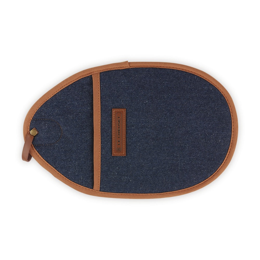 31x21 cm - Le Creuset Denim Ofenhandschuh aus Denim