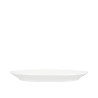 36 cm - H&H New Alba Piatto Presentazione Ovale In Porcellana - Set 6 Pz