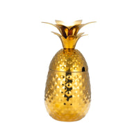 55 cl - Ilsa Ananas Vaso de cocktail de acero inoxidable 18/10