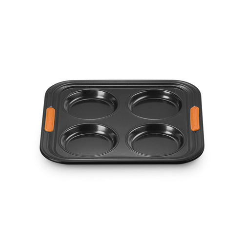4 Cavities - Le Creuset Forme Speciali Non-Stick Pudding Mold in Carbon Steel