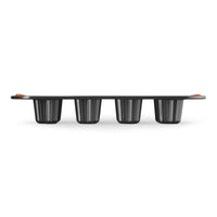 12 Cavities - Le Creuset Special Shapes Non-Stick Canelé Mold In Carbon Steel