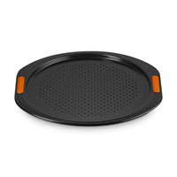 33 cm - Le Creuset Forme Speciali Teglia Pizza Antiaderente In Acciaio al Carbonio