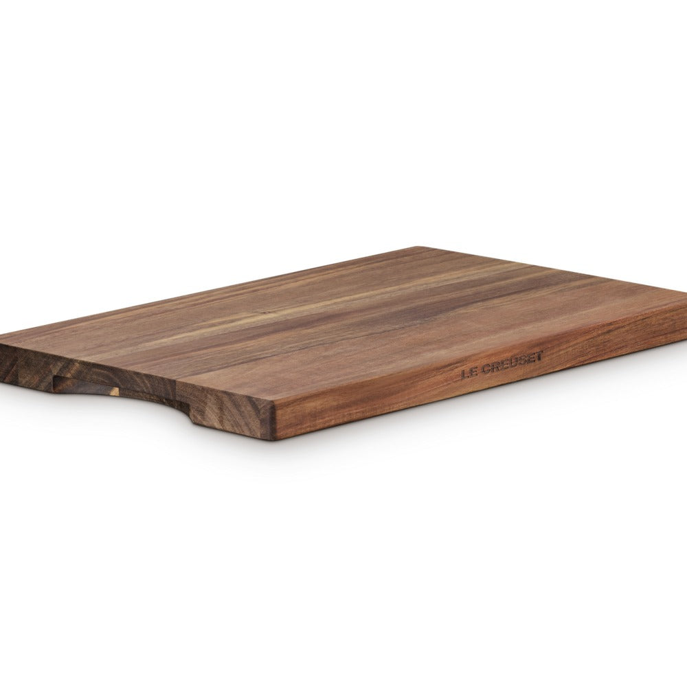 Le Creuset Cutting Board in Acacia Wood
