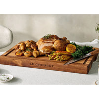 Le Creuset Cutting Board in Acacia Wood