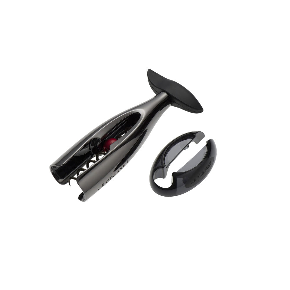 Le Creuset GS-300 Corkscrew With Foil Cutter In Polycarbonate Set 2 Pcs