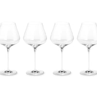 Le Creuset Borgogna Rotweinglas aus Glas - Set mit 4 Stück