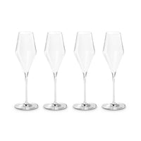 Le Creuset Flute Glass in Glass - Set of 4 Pcs