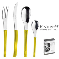 Pintinox Movie Juego De Cubiertos En Acero Inoxidable Set 24 Pz
