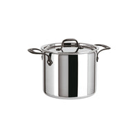 Sambonet Home Chef Pentola Alta Con Coperchio In Acciaio Inox