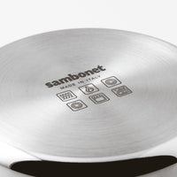 Sambonet Home Chef Pentola Alta Con Coperchio In Acciaio Inox