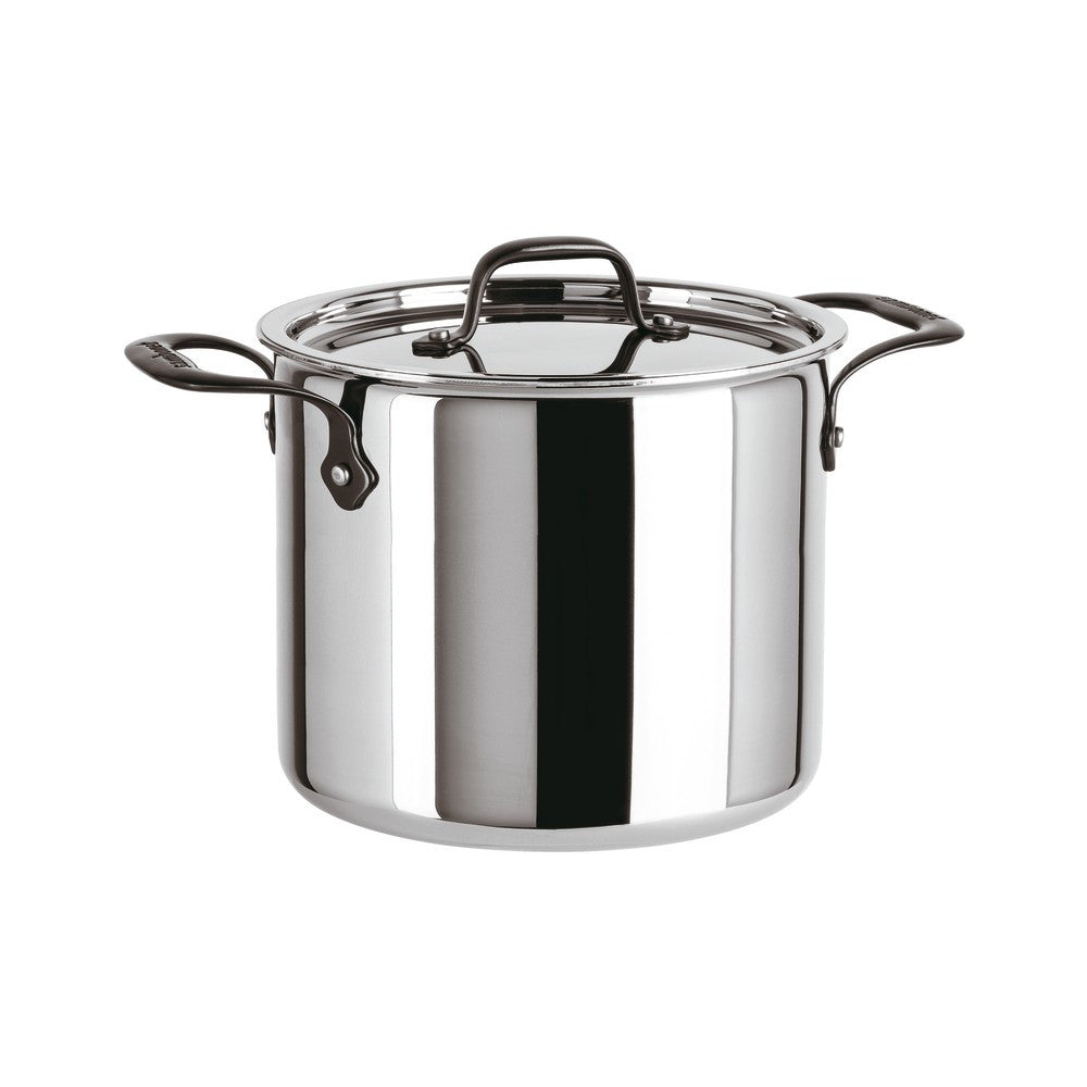 Sambonet Home Chef Pentola Alta Con Coperchio In Acciaio Inox