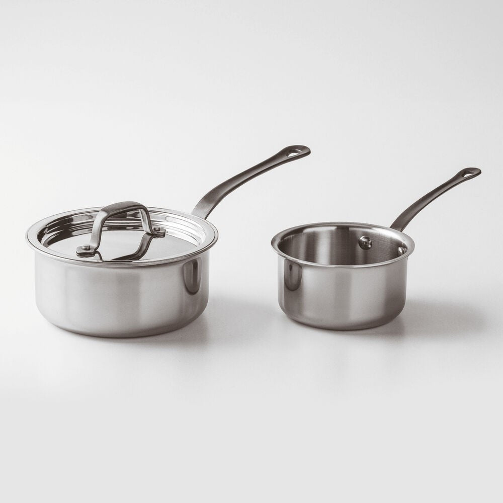 12 cm - Sambonet Home Chef Casseruola Alta Scaldaburro In Acciaio Inox