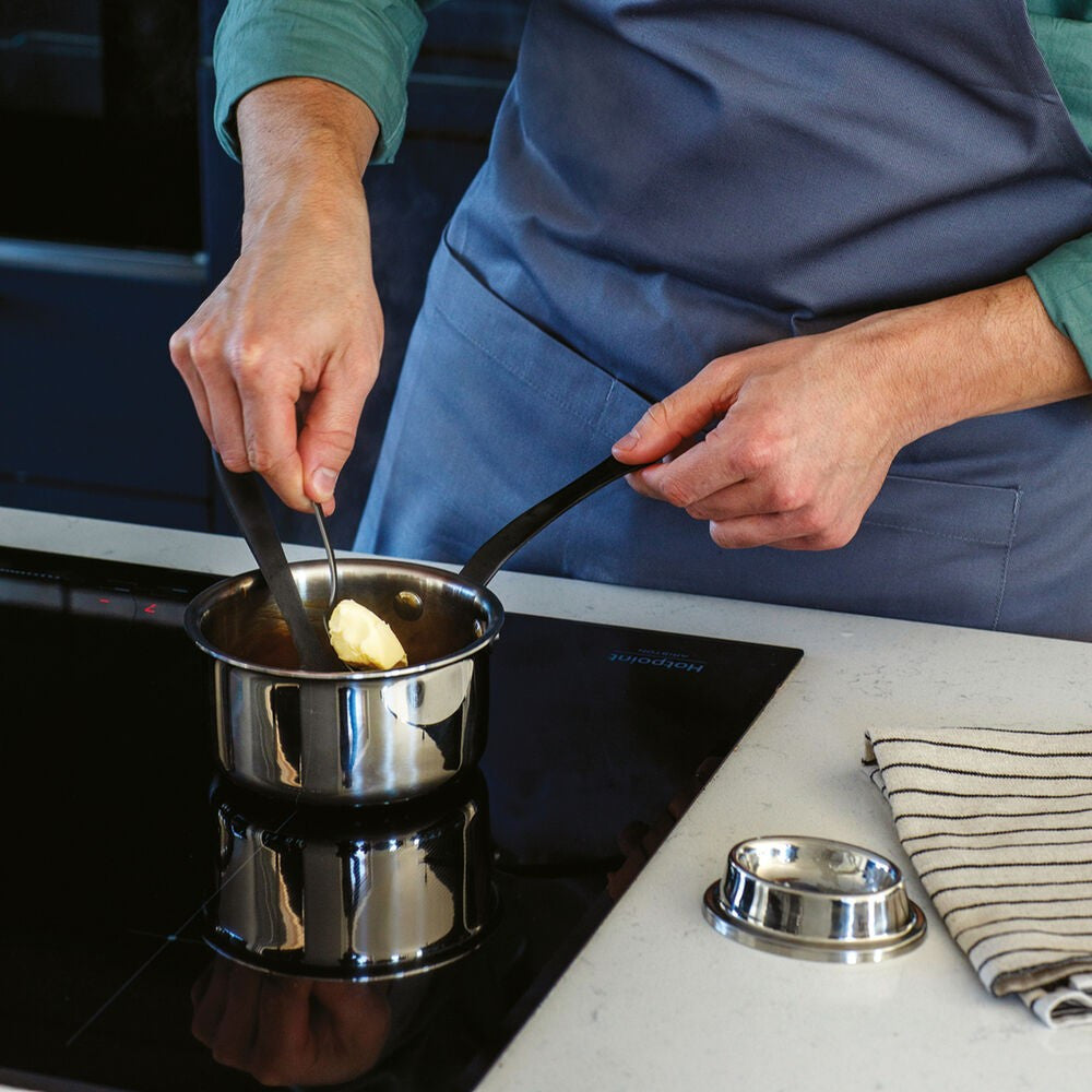 12 cm - Sambonet Home Chef Casseruola Alta Scaldaburro In Acciaio Inox