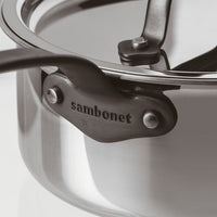Sambonet Home Chef Casseruola Alta Con Manico e Coperchio In Acciaio Inox