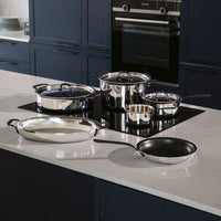 Sambonet Home Chef Casseruola Alta Con Manico e Coperchio In Acciaio Inox