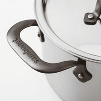 Sambonet Home Chef Casseruola Alta Con Coperchio In Acciaio Inox