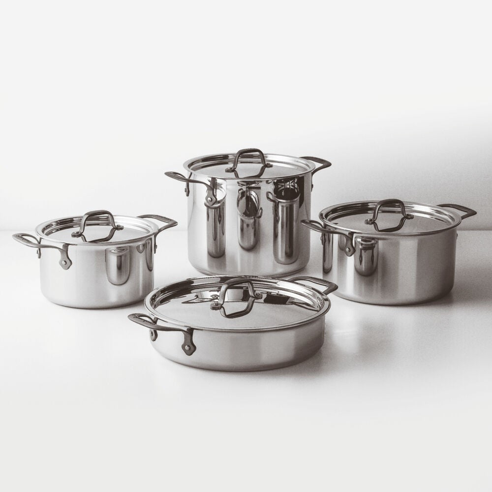 Sambonet Home Chef Casseruola Alta Con Coperchio In Acciaio Inox