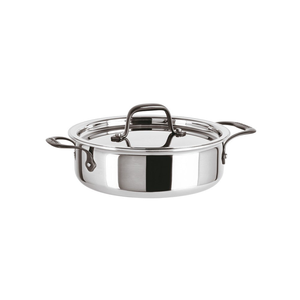 Sambonet Home Chef Casseruola Bassa Con Coperchio In Acciaio Inox
