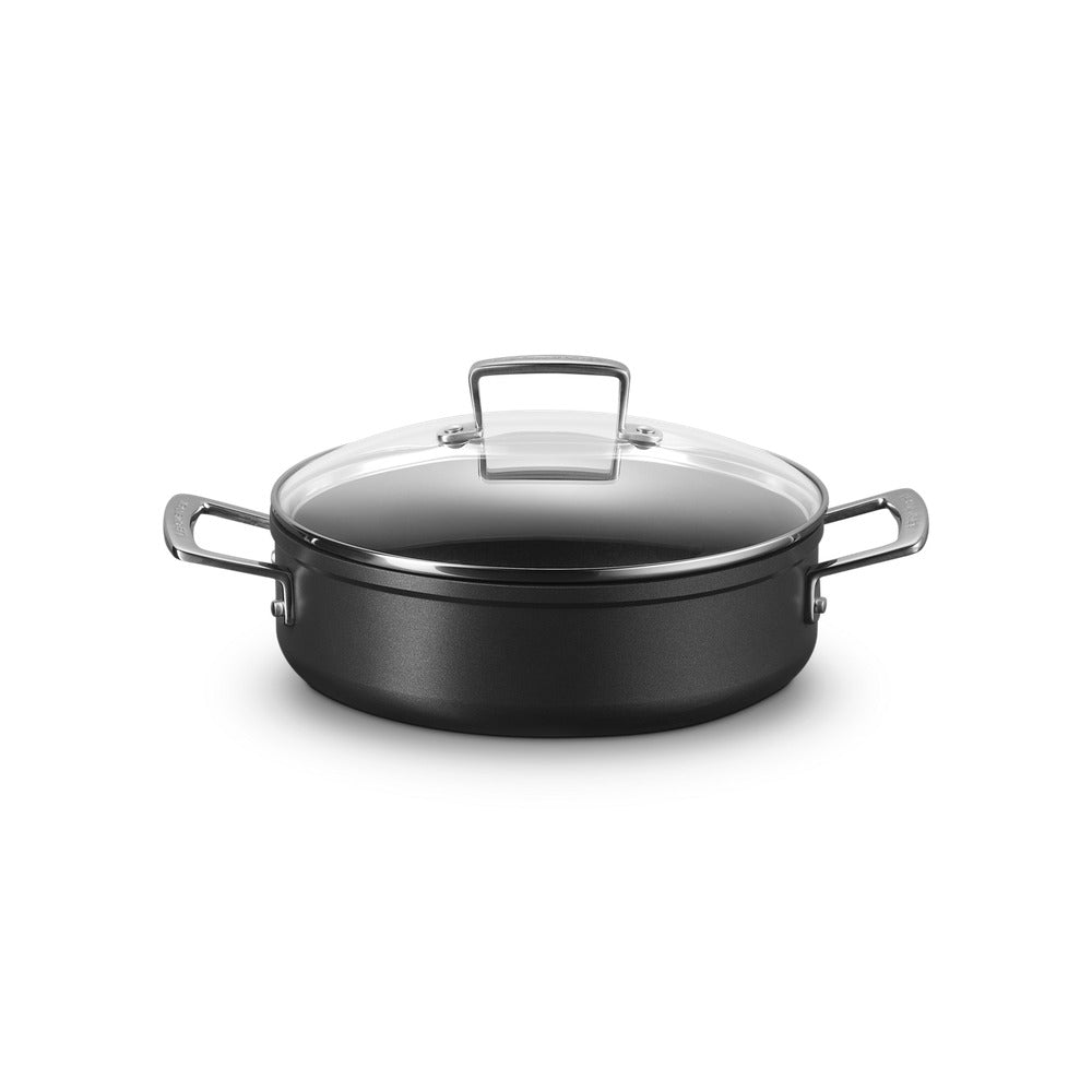 Le Creuset Essential sartén baja sauté antiadherente en aluminio