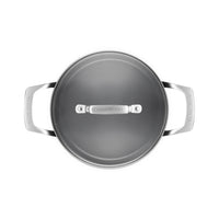 Le Creuset Essential Deep Casserole with Non-Stick Ceramic-Coated Lid in Stainless Steel