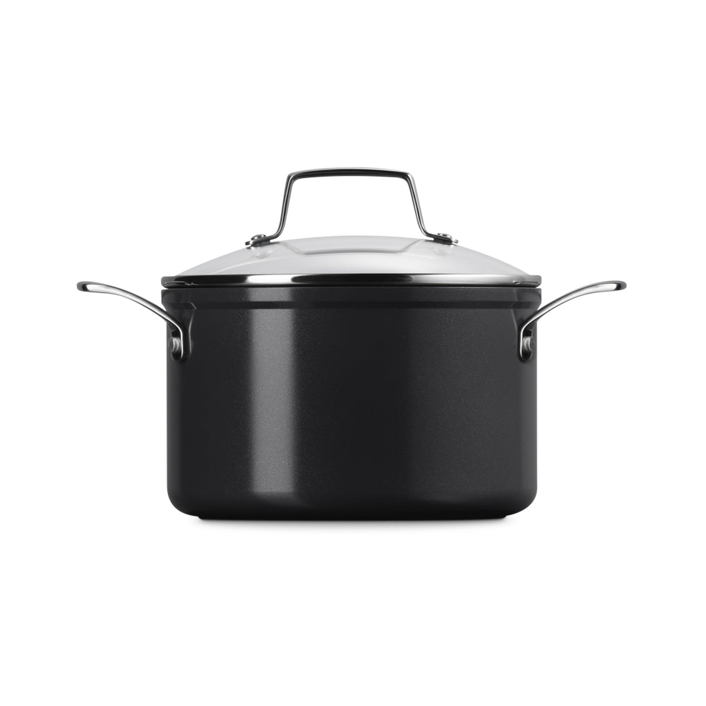 Le Creuset Essential Deep Casserole with Non-Stick Ceramic-Coated Lid in Stainless Steel