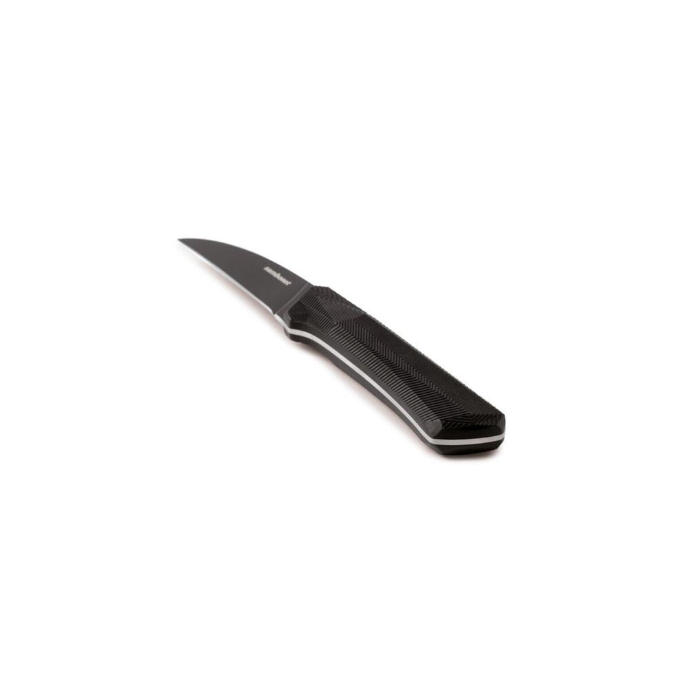 7.5 cm - Sambonet Black Edge Coltello Spelucchino In Acciaio Inox Manico In Nylon