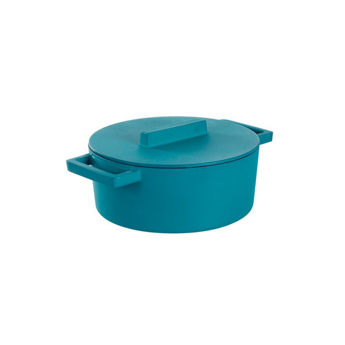 24 cm - Sambonet Terra.Cotto Cast Iron Casseruola Bassa In Ghisa Smaltata