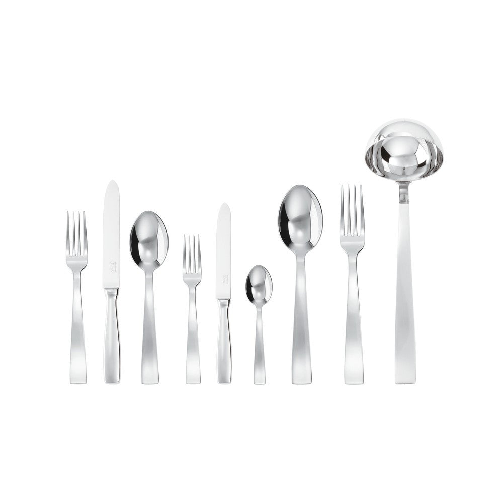 Sambonet Gio Ponti Servicio de Mesa en Acero Inoxidable - Set de 75 Pzs