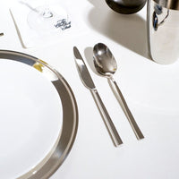 Sambonet Rock cutlery set in stainless steel - set of 36 pieces