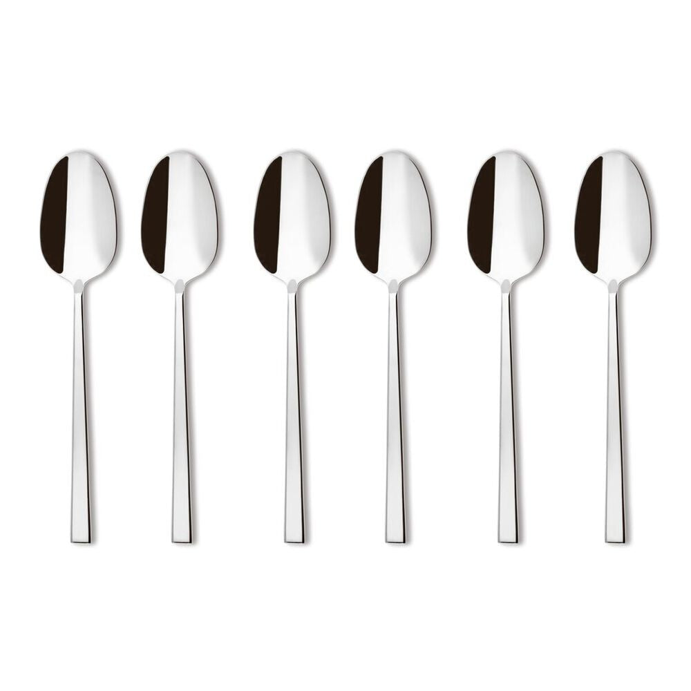 Sambonet Rock cucharillas de café en acero inoxidable - set 6 piezas