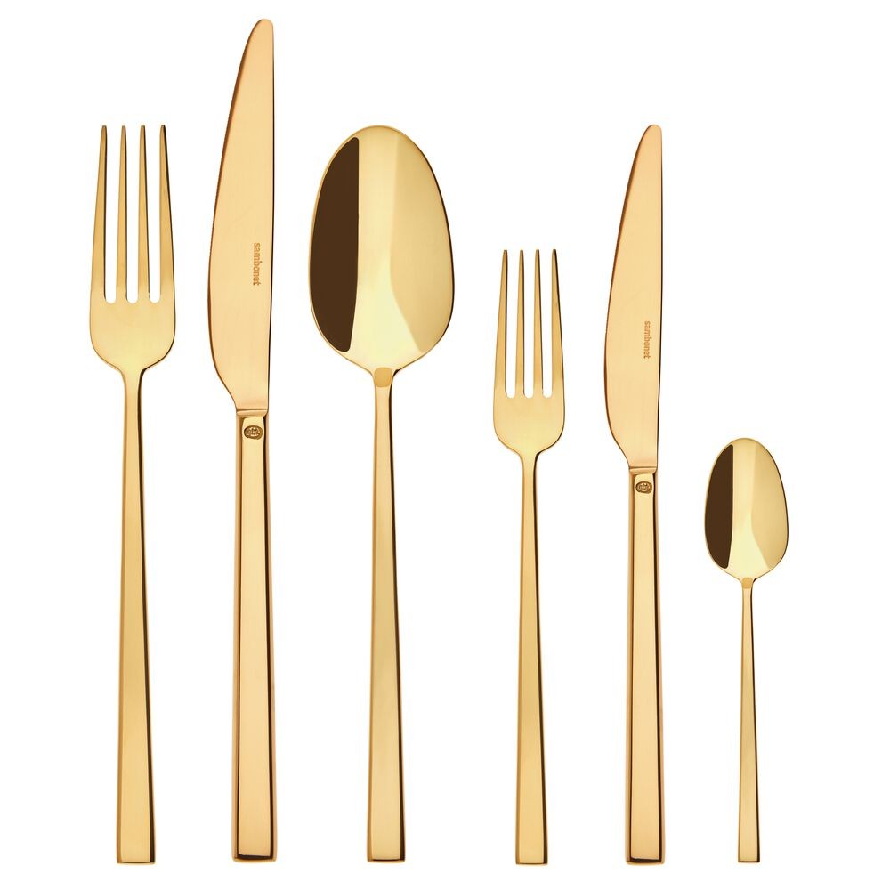 Sambonet Rock cutlery set in stainless steel - set of 36 pieces