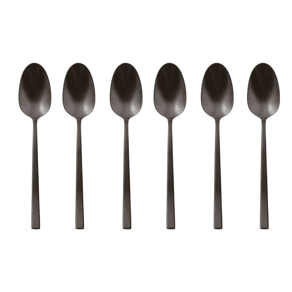 Sambonet Rock cucharillas de café en acero inoxidable - set 6 piezas
