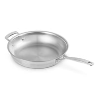 Le Creuset Acciaio Inox ondiepe pan in roestvrij staal