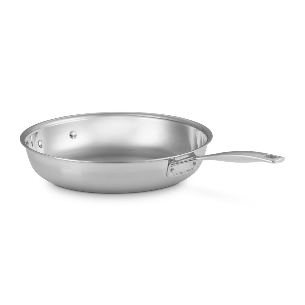 Le Creuset Acciaio Inox ondiepe pan in roestvrij staal
